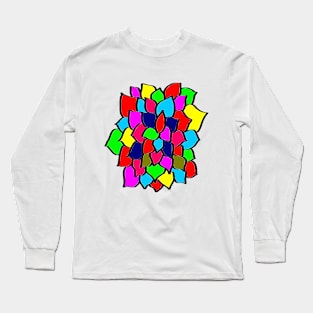 Rainbow Flower Long Sleeve T-Shirt